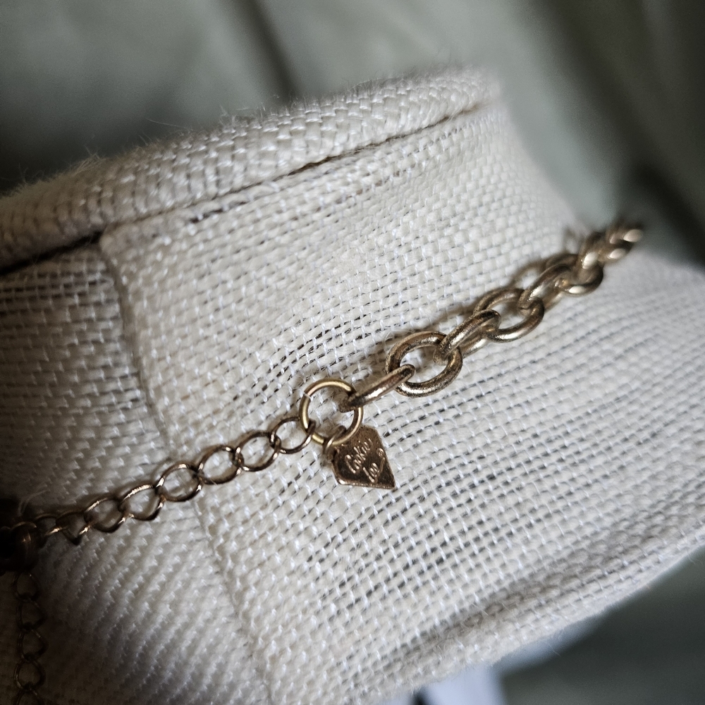 Chunky Gold Statement Necklace - image 7